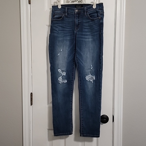 Judy Blue Denim - Judy Blue Boyfriend Fit Jeans Distressed Size 26​​​​​​